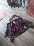 Hollister winter jas capuchon nep bont label L 40 42 44, Verzenden, Zo goed als nieuw, Maat 42/44 (L), Groen