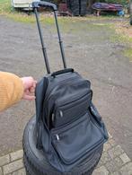 Handige Rugzak op Wieltjes / Trolley Rugtas, Sieraden, Tassen en Uiterlijk, Koffers, Ophalen of Verzenden, Hard kunststof, Minder dan 50 cm