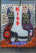 KISS acryl schilderij Frances Eckhardt, Ophalen of Verzenden