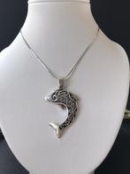 Dolfijn Ketting Hanger 925 Sterling Zilver, Nieuw, Ophalen of Verzenden, Zilver, Dier