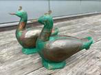 2 vogels, eenden, hout, Ophalen of Verzenden