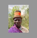 Karamojong hoed INCL.FOTO, hoofddeksel Uganda (171103-12), Ophalen of Verzenden