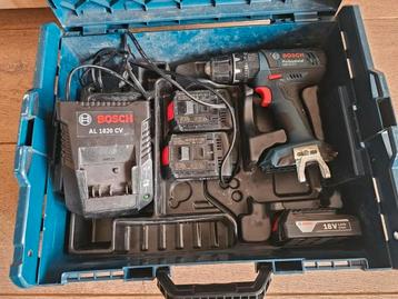Bosch GSB 18-2-LI Defect + 3 Accu's & Lader beschikbaar voor biedingen