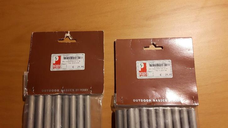 Tentstokken 11 mm Alum. 4 - 5m, Caravans en Kamperen, Tentaccessoires, Nieuw, Ophalen of Verzenden