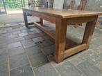 280 cm lange landelijke tuintafel- terrastafel, Ophalen, Gebruikt, Nb, Nb