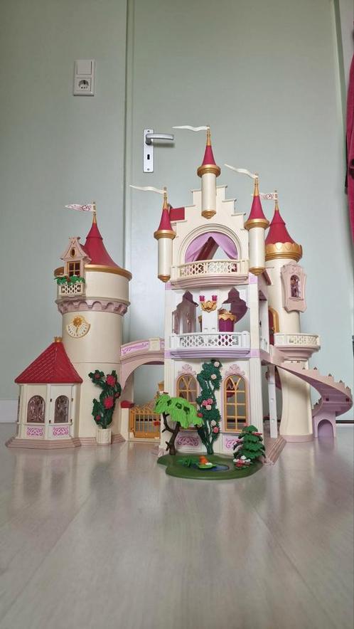 Playmobil 5142 & 6236 Prinsessenkasteel met Uitbreiding, Kinderen en Baby's, Speelgoed | Playmobil, Gebruikt, Ophalen