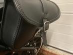 Motortas. Saddlebag Harley Davidson Fatbob., Motoren, Ophalen of Verzenden, Zo goed als nieuw