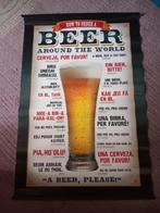 Bier poster, Ophalen of Verzenden, Zo goed als nieuw, Reclamebord