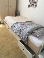 Bed met lades (eenpersoons) voor tienerkamer, Ophalen, 85 tot 100 cm, Gebruikt, Matras