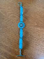 Armband zilver met turquoise, Ophalen of Verzenden, Zilver