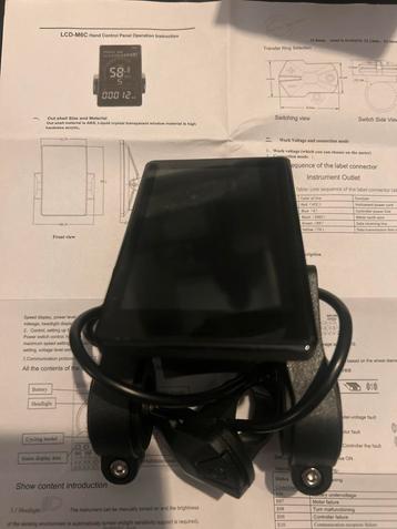 Fatbike V8 H9 Fietscomputer.E bike electrisch fiets lockvrij beschikbaar voor biedingen