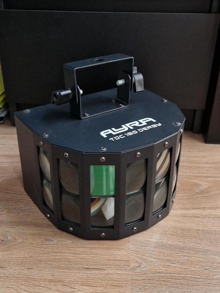 Ayra TDC 180 Derby, Muziek en Instrumenten, Licht en Laser, Zo goed als nieuw, Licht, Geluidgestuurd, Kleur, Ophalen of Verzenden