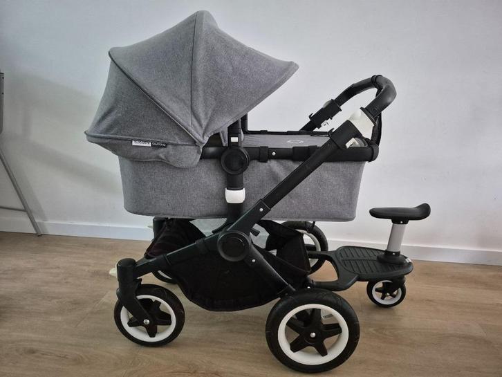 Bugaboo buffalo kinderwagen, Kinderen en Baby's, Kinderwagens en Combinaties, Gebruikt, Kinderwagen, Bugaboo, Met reiswieg, Verstelbare duwstang