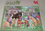 Puzzel *** RIDING SCHOOL *** 950 stukjes Jumbo, Ophalen of Verzenden, 500 t/m 1500 stukjes, Zo goed als nieuw, Legpuzzel
