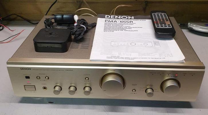 Denon versterker pma-655r + bluetooth module + remote, Audio, Tv en Foto, Versterkers en Receivers, Denon, Ophalen of Verzenden