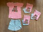 4 zeeman zomer pyjama’s, Kinderen en Baby's, Kinderkleding | Maat 122, Ophalen of Verzenden, Zo goed als nieuw, Meisje, Nacht- of Onderkleding
