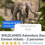 4 tickets in totaal voor WILDLANDS ZOO, Tickets en Kaartjes, Recreatie | Dierentuinen, Twee personen