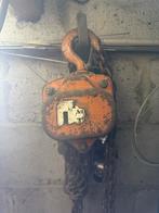 Takel 1 Ton - Kettingtakel, Doe-het-zelf en Verbouw, Lieren en Takels, Ophalen, Gebruikt, Handmatig