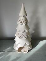 Kerstdecoratie kerstboom. Wit aardewerk. Sissy boy theelicht, Diversen, Kerst, Ophalen, Zo goed als nieuw