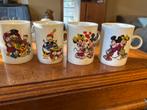 Vintage Disney Mokken Set, Ophalen of Verzenden, Mickey Mouse, Gebruikt, Servies