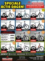 Speciale Actie Dagen. Hemelvaartsdag geopend!, Fietsen en Brommers, Ophalen of Verzenden, Gebruikt, Overige merken