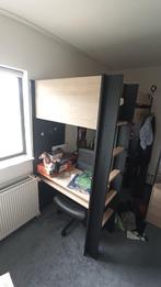 Duplex hoogslaper 90*200, Kinderen en Baby's, Kinderkamer | Stapelbedden en Hoogslapers, Ophalen, Gebruikt, Hoogslaper