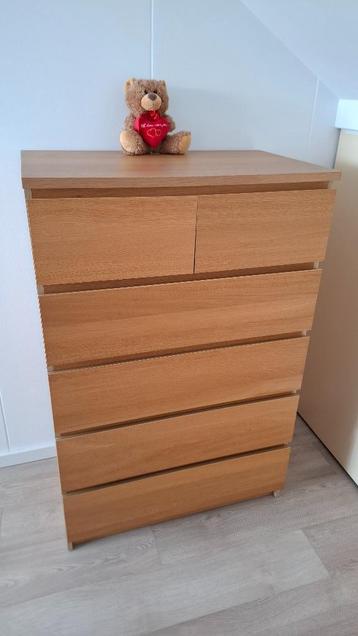 Ikea Malm ladenkast met 5 lades beschikbaar voor biedingen