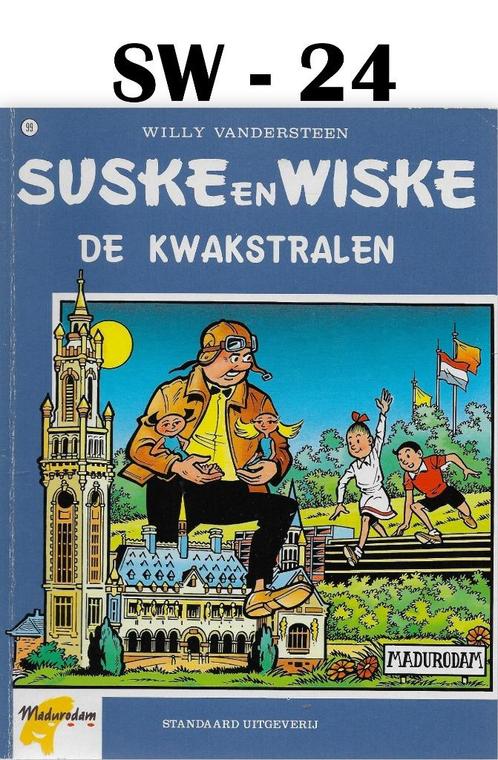 SW - 24 -- Suske en Wiske nr 99 - De Kwakstralen Madurodam, Boeken, Stripboeken, Gelezen, Eén stripboek, Ophalen of Verzenden
