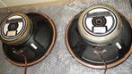 2 McKenzie C12/100TC  breedband 12" luidsprekers, Gebruikt, 120 watt of meer, Front, Rear of Stereo speakers, Ophalen