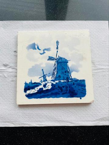 blauwe Delfts blauwe tegel beschikbaar voor biedingen