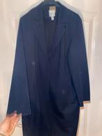 Lange blauwe mantel jas maat L h&m, Kleding | Dames, Jassen | Zomer, Blauw, Maat 42/44 (L), H&M, Ophalen of Verzenden