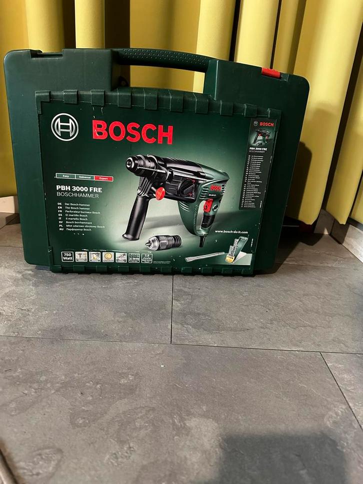 Bosch PBH 3000 FRE Pneumatische Boorhamer, Doe-het-zelf en Verbouw, Gereedschap | Boormachines, Gebruikt, Boor- en/of Breekhamer