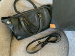 Super gave zwart leren tas, Verzenden, Nieuw, Zwart