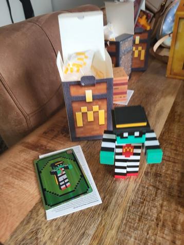 MacDonalds Adult complete serie 6 fig. Minecraft movie meal beschikbaar voor biedingen