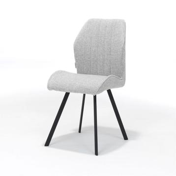 Eetkamerstoel Donny stof oasis shell | Webshop beschikbaar voor biedingen