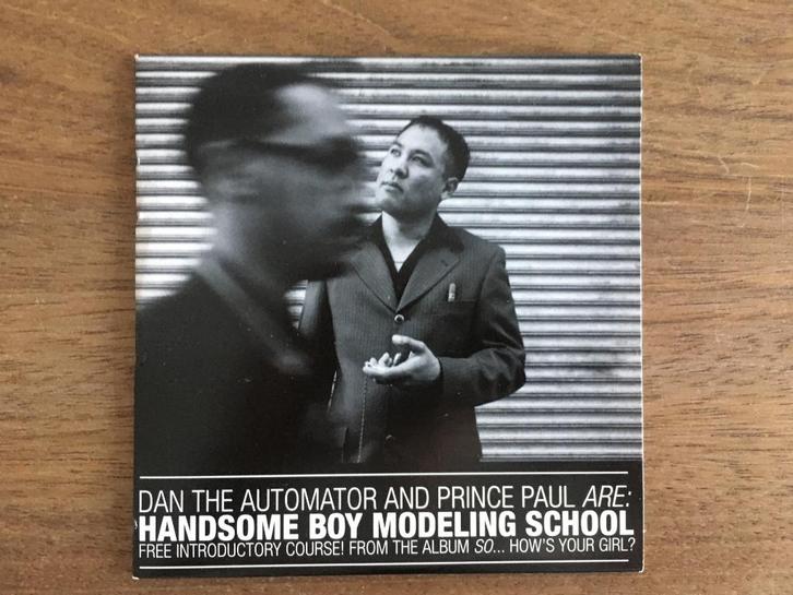 Cd Promo Handsome Boy Modeling School Gorillaz De La Soul, Cd's en Dvd's, Cd's | Pop, Gebruikt, 1980 tot 2000, Ophalen of Verzenden