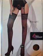 Zwarte Kousen voor Jarretelgordel - S/M, Livco Corsetti, Ophalen of Verzenden, Zwart, Overige typen