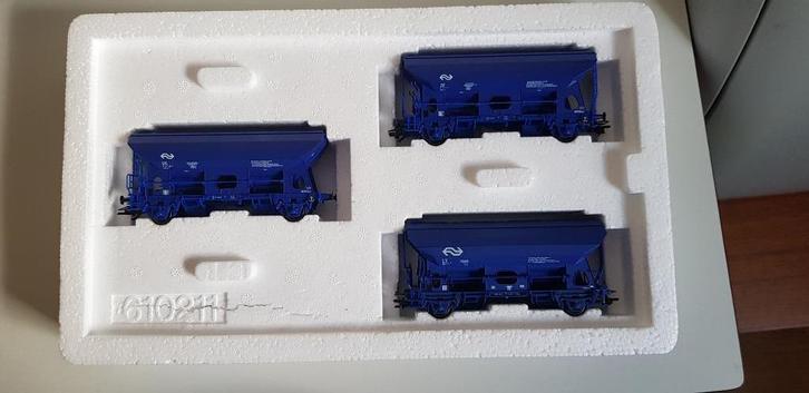 NS - onderlossers - zelflossers - 2x Marklin 1x Roco, Hobby en Vrije tijd, Modeltreinen | H0, Gebruikt, Wagon, Wisselstroom, Roco