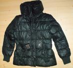 Sisley zwarte winterjas maat 40/42 (176) met hoge kraag,, Maat 38/40 (M), Zwart, Sisley, Nieuw