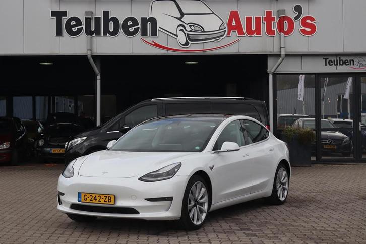 Tesla Model 3 Long Range AWD 75 kWh SOH 94,4% Autopilot comp, Auto's, Tesla, Bedrijf, Te koop, Model 3, 4x4, ABS, Adaptive Cruise Control