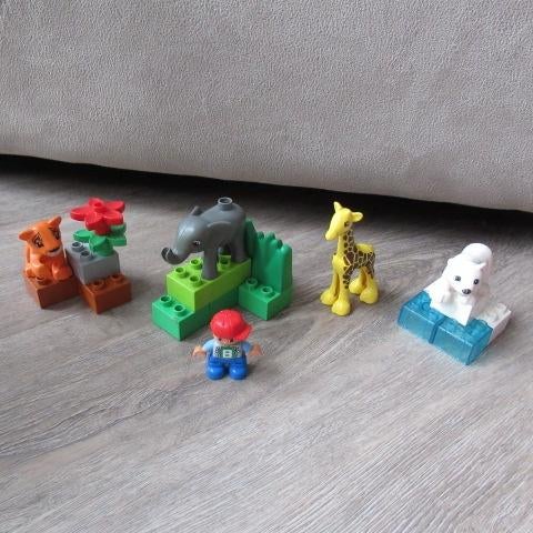 duplo baby dierentuin, Kinderen en Baby's, Ophalen of Verzenden, Gebruikt, Duplo