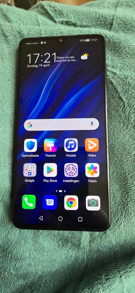 Huawel p30, Ophalen, Zo goed als nieuw, Zonder simlock, Grijs