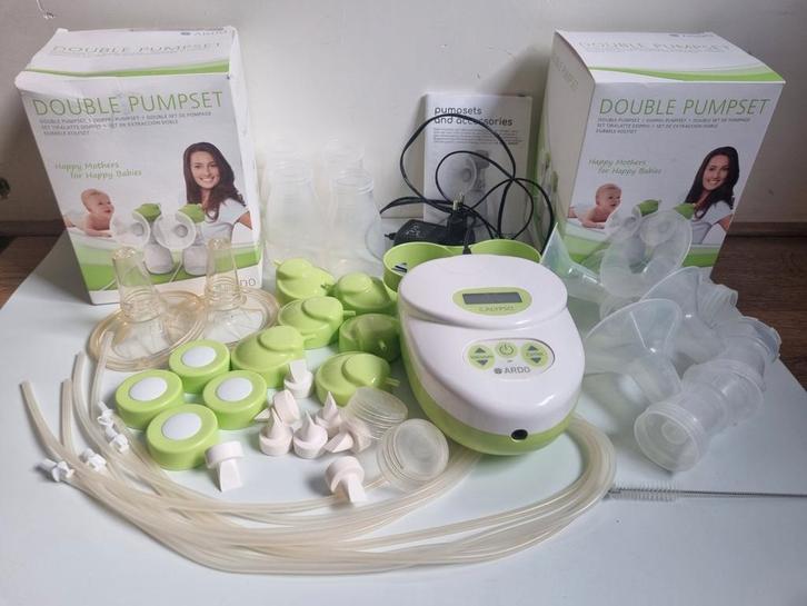 Ardo Calypso Borstkolf - Dubbele Set, Kinderen en Baby's, Babyvoeding en Toebehoren, Zo goed als nieuw, Borstkolf, Ophalen of Verzenden