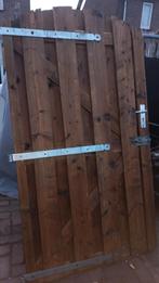 Tuindeur met sluiting, Ophalen