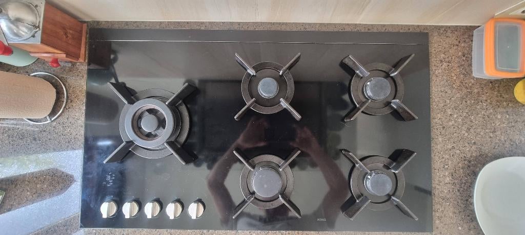 ATAG HG9611SX Gaskookplaat, Witgoed en Apparatuur, Kookplaten, Ophalen, Gebruikt, Inbouw, Gas