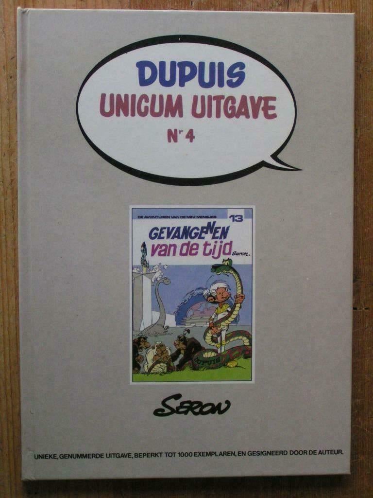 Dupuis unicum collectie - 04_HC_Mini Mensjes [51], Boeken, Stripboeken, Eén stripboek, Ophalen of Verzenden, Zo goed als nieuw