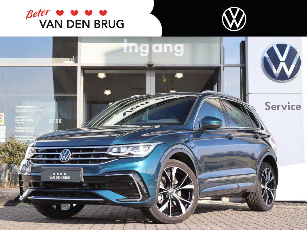 Volkswagen Tiguan 1.4 TSI 245 pk DSG eHybrid R-Line | Naviga, Auto's, Volkswagen, Bedrijf, Te koop, Tiguan, 360° camera, ABS, Achteruitrijcamera