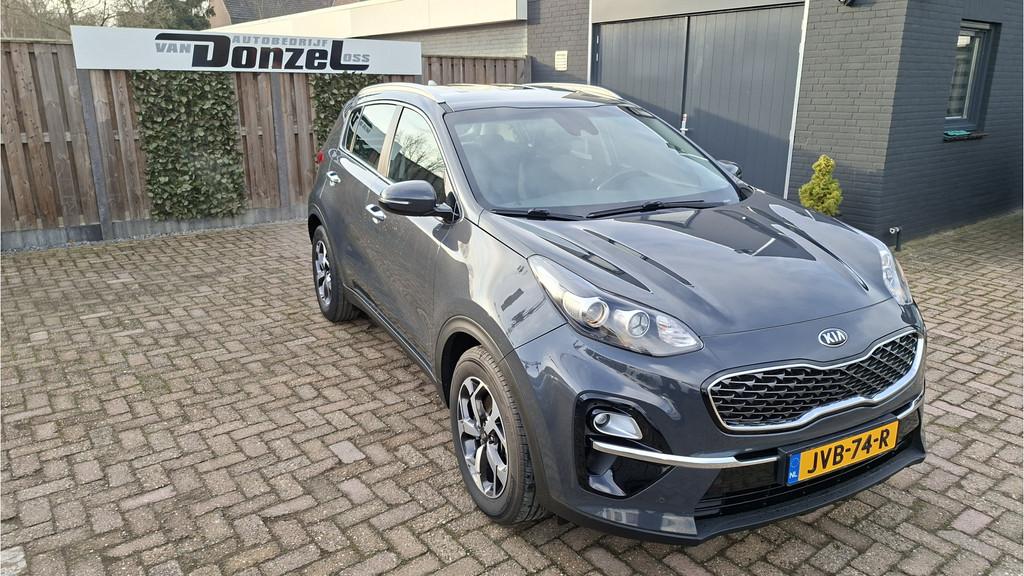 Kia Sportage 1.6 T-GDI DynamicLine AUTOMAAT - NAVIGATIE, Auto's, Kia, Stof, Gebruikt, 4 cilinders, Bedrijf