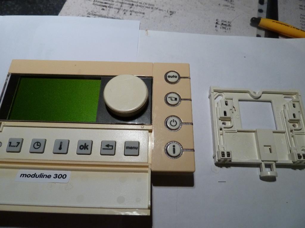 klok thermostaat, Ophalen of Verzenden, Gebruikt