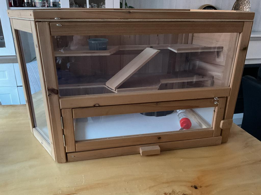 Hamsterhok voor dwerghamster in goede staat, Ophalen, Gebruikt, Hok, Hamster